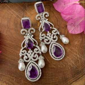 daily wear 9kt yellow gold diamond earrings